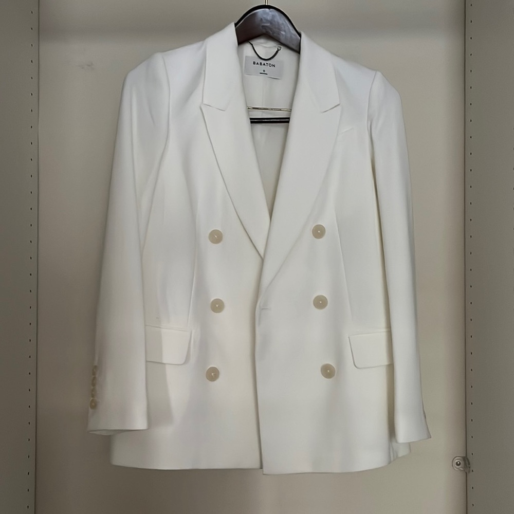 Aritiza White Blazer Jacket